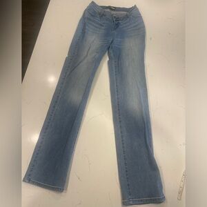 Fashion Nova Light Blue Straight Leg Jeans